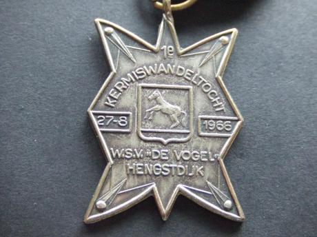 Wandelsportvereniging De Vogel Hengstdijk,gemeente Hulst Zeeland kermis wandeltocht 1966